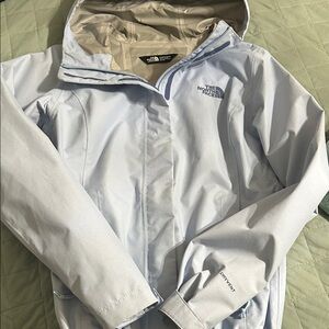 The North Face Sky Blue Hooded Jacket